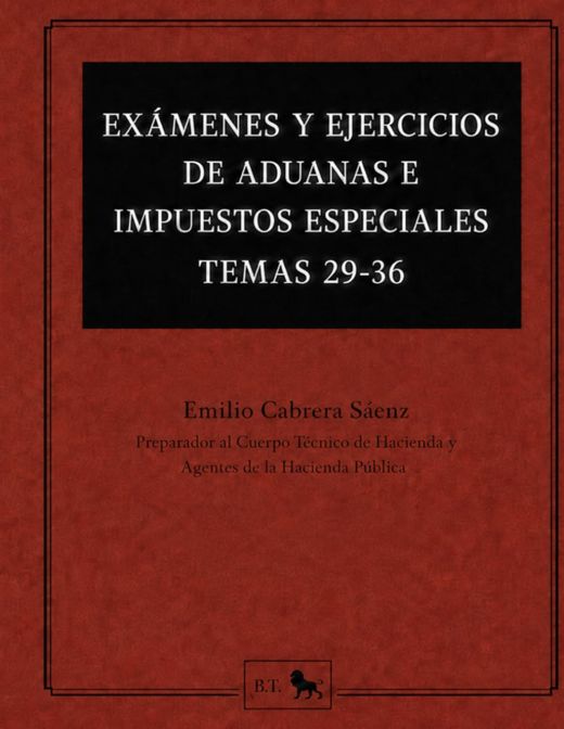 Portada de Exámenes y ejercicios de Aduanas e Impuestos Especiales