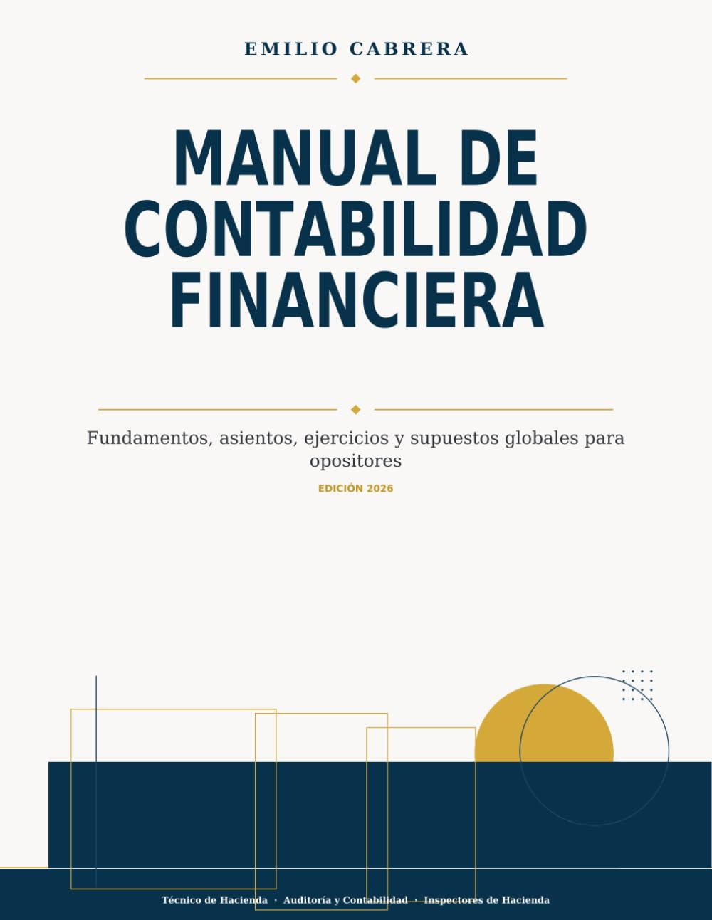 Portada del Manual de Contabilidad Financiera para opositores