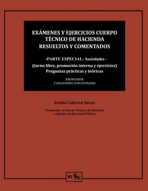 Portada de los resúmenes del Impuesto sobre Sociedades para Técnico de Hacienda